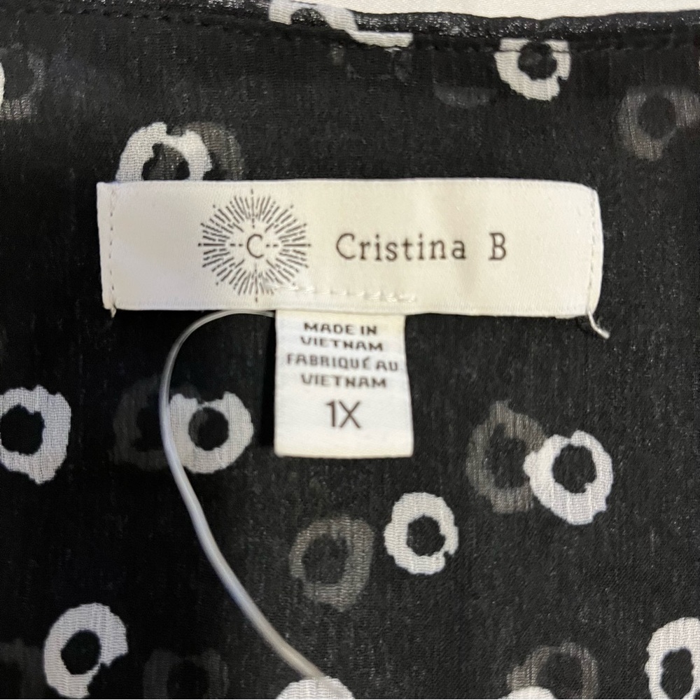 New Cristina B short sleeve top bundle, size 1X women - Picture 2 of 7